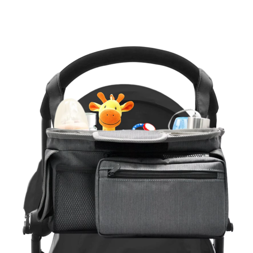 Universal Factory OEM Baby Stroller Organizer bag with high quality detachable zipper pocket